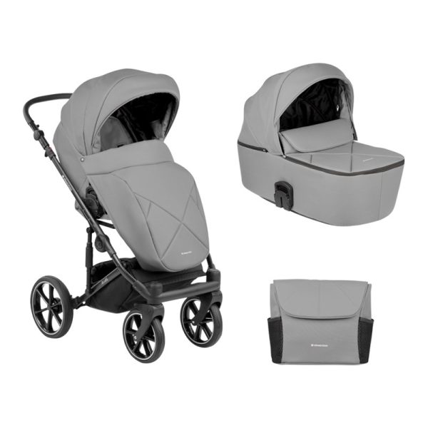 KIKKA BOO KOLICA 2U1 AMANI,GREY