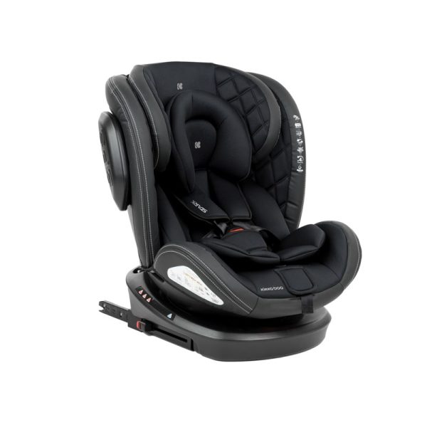 KIKKA BOO AUTOSJEDALICA STARK 0-36KG ISOFIX BLACK