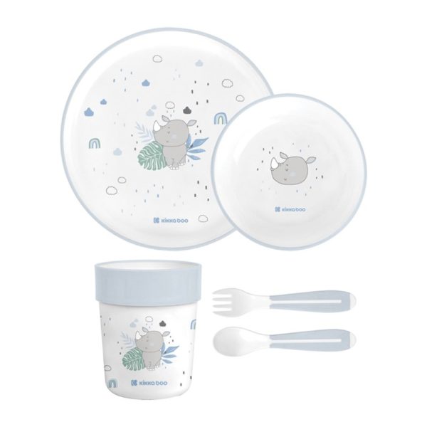 KIKKA BOO POSUĐE SET SAVANNA BLUE