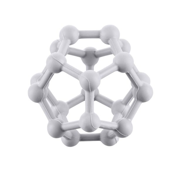 ZOPA SILIKONSKA GLODALICA ATOM,DOVE GREY