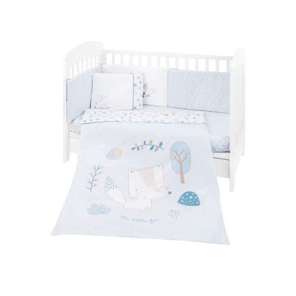 KIKKA BOO POSTELJINA SET 6KOM 60/120,LITTLE FOX