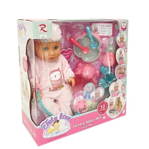 FUNTOY IGRAČKA SET LUTKA SA ZVUKOM