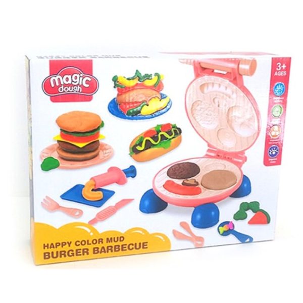 FUNTOY IGRAČKA PLASTELIN SET HAMBURGER FAST FOOD