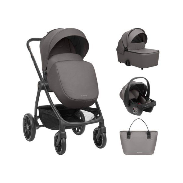 KIKKA BOO MODENA KOLICA 3U1, DARK GREY