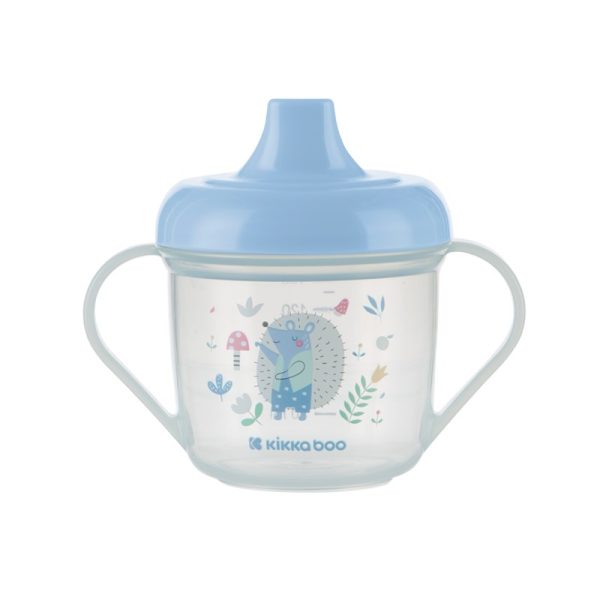 KIKKA BOO PP ŠALICA S IZLJEVOM 150ML FOREST PARTY BLUE