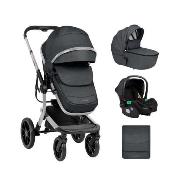 KIKKA BOO IRENE KOLICA 3U1,DARK GREY