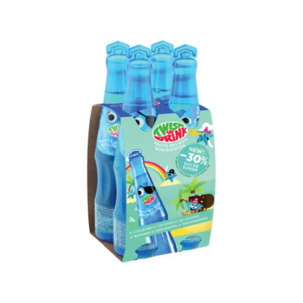 TWIST AND DRINK 4-PACK KUPINA 4X0,2L